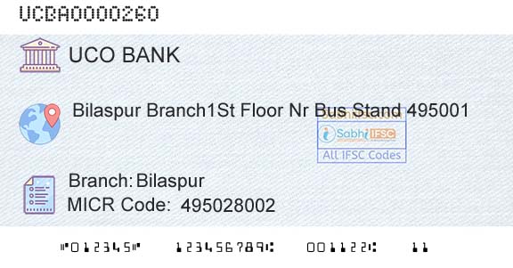 Uco Bank BilaspurBranch 