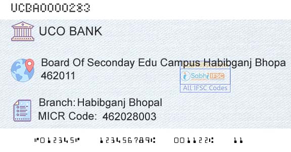 Uco Bank Habibganj BhopalBranch 