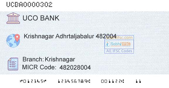 Uco Bank KrishnagarBranch 