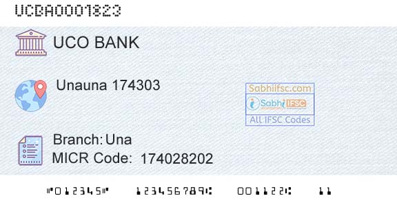Uco Bank UnaBranch 