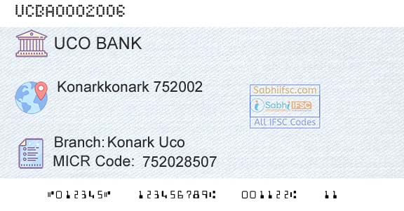 Uco Bank Konark UcoBranch 