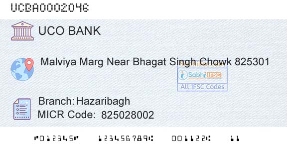 Uco Bank HazaribaghBranch 