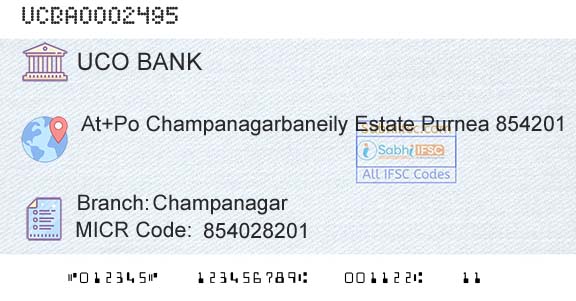 Uco Bank ChampanagarBranch 