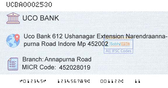 Uco Bank Annapurna RoadBranch 