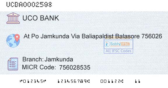 Uco Bank JamkundaBranch 