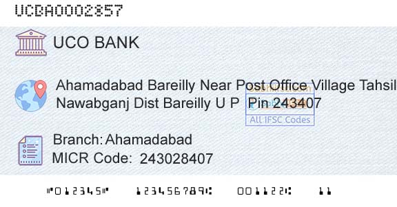 Uco Bank AhamadabadBranch 