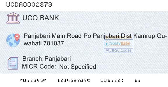 Uco Bank PanjabariBranch 