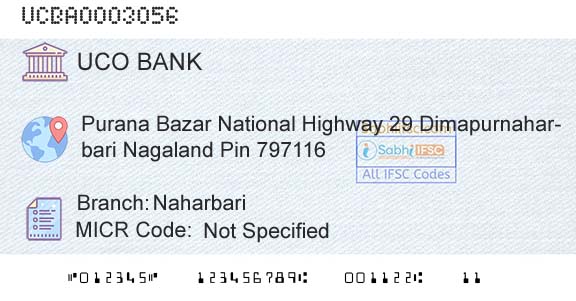 Uco Bank NaharbariBranch 