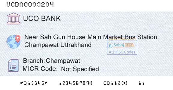 Uco Bank ChampawatBranch 