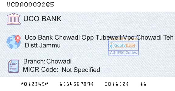 Uco Bank ChowadiBranch 