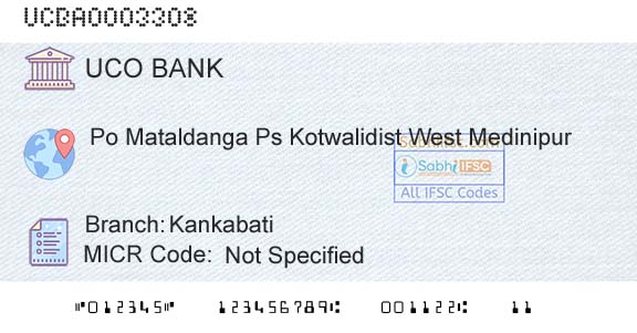 Uco Bank KankabatiBranch 