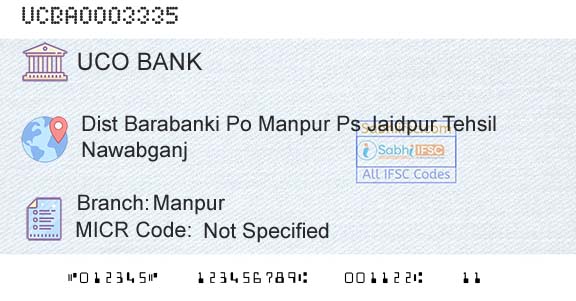 Uco Bank ManpurBranch 