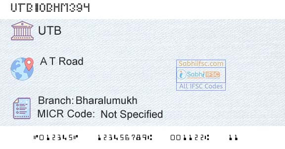 United Bank Of India BharalumukhBranch 
