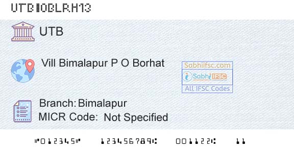United Bank Of India BimalapurBranch 