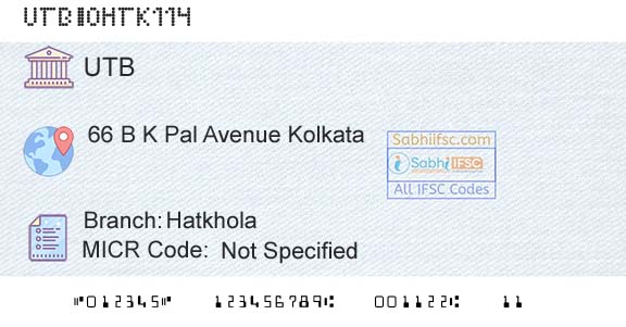 United Bank Of India HatkholaBranch 