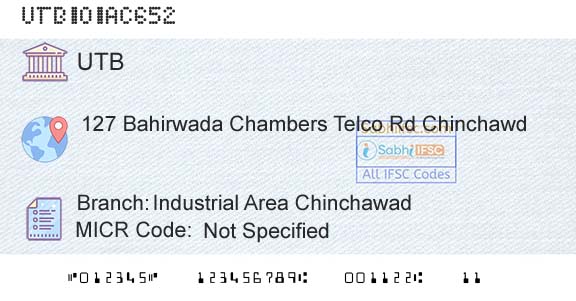 United Bank Of India Industrial Area ChinchawadBranch 