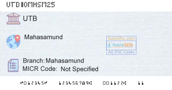 United Bank Of India MahasamundBranch 