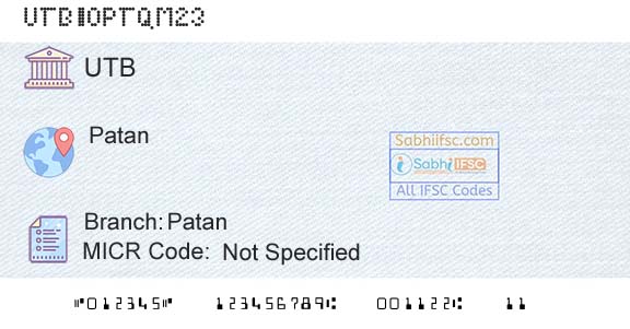 United Bank Of India PatanBranch 