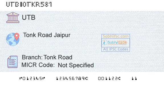 United Bank Of India Tonk RoadBranch 