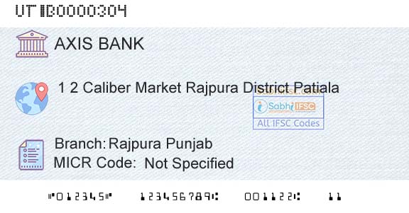 Axis Bank Rajpura [punjab]Branch 