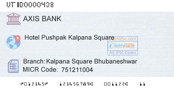 Axis Bank Kalpana Square Bhubaneshwar Branch 