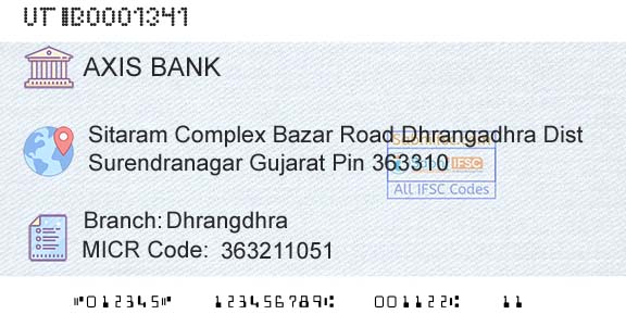 Axis Bank DhrangdhraBranch 