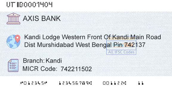 Axis Bank KandiBranch 