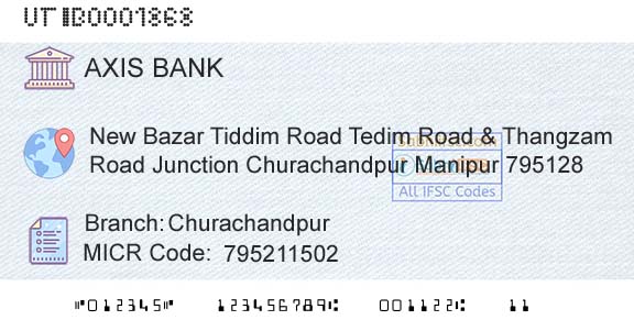 Axis Bank ChurachandpurBranch 
