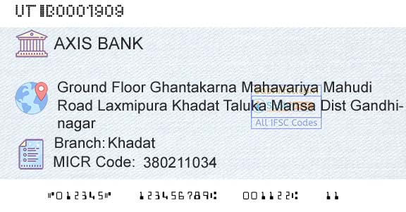 Axis Bank KhadatBranch 