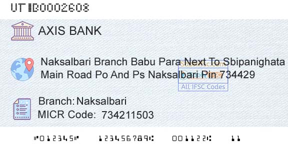 Axis Bank NaksalbariBranch 