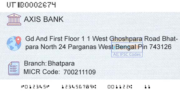Axis Bank BhatparaBranch 