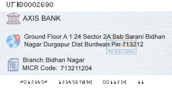Axis Bank Bidhan NagarBranch 