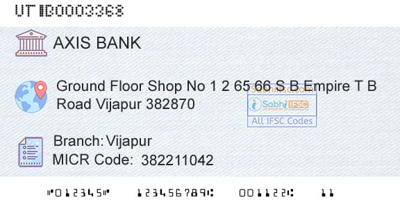 Axis Bank VijapurBranch 
