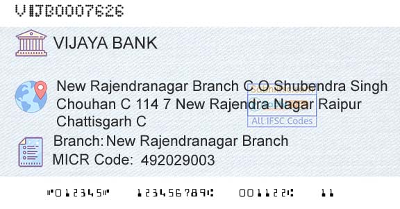 Vijaya Bank New Rajendranagar BranchBranch 
