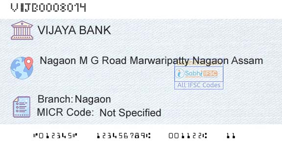 Vijaya Bank NagaonBranch 