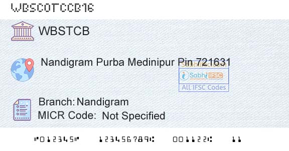 The West Bengal State Cooperative Bank NandigramBranch 