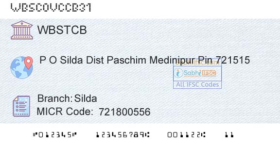 The West Bengal State Cooperative Bank SildaBranch 