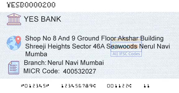 Yes Bank Nerul Navi MumbaiBranch 