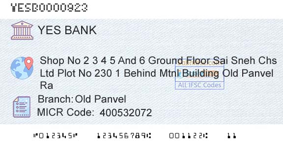 Yes Bank Old PanvelBranch 